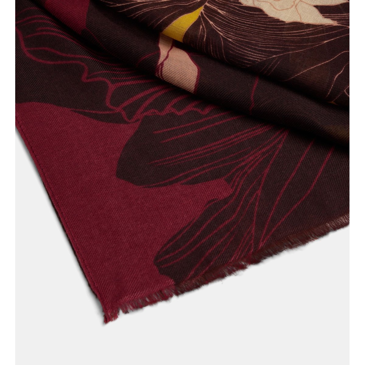 Etole liliana à motif floral marron, GALERIES LAFAYETTE