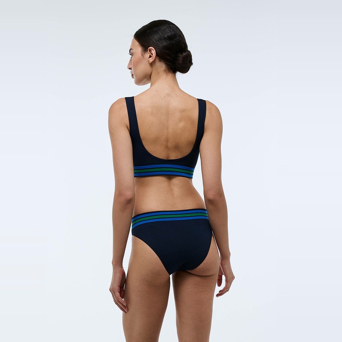 Brassière SERENA sans coutures marine, MONOPRIX