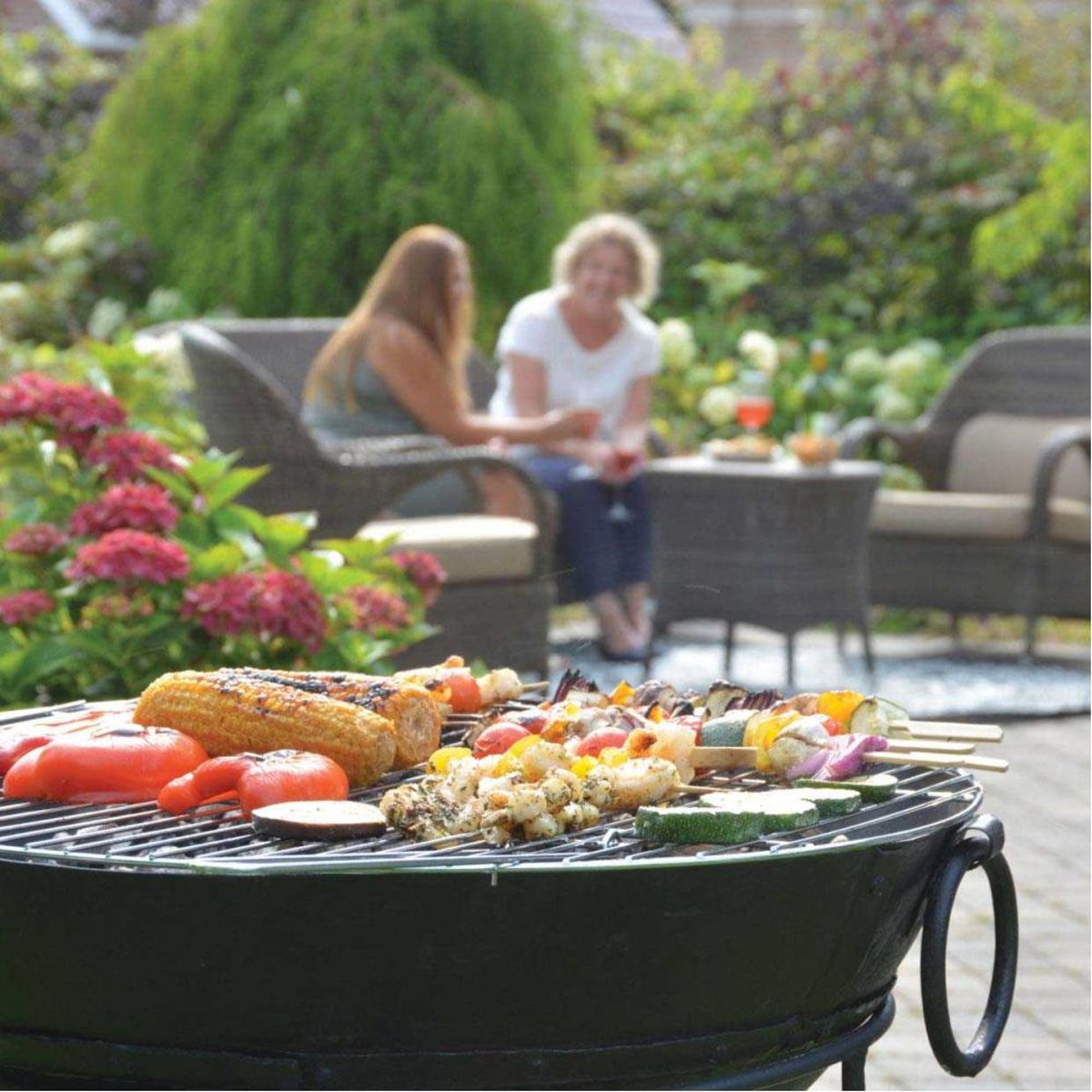 Grille brasero 80 cm - Demi-grille de cuisson 6777, ESSCHERT DESIGN