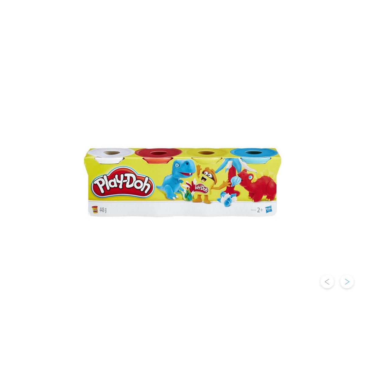 Set de 4 pots de pâte à modeler multicolore, HASBRO