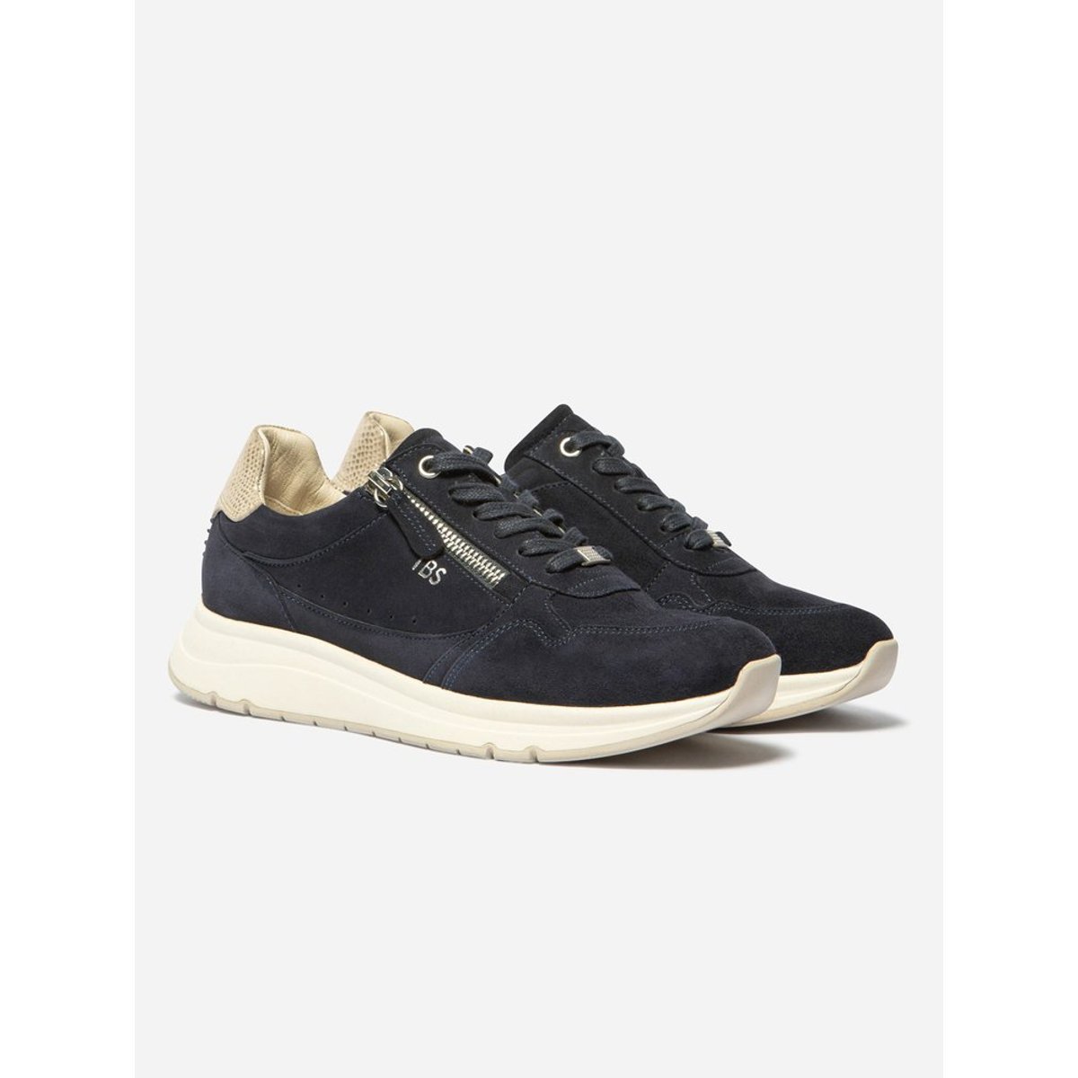 Baskets zippées BLONZIP marine, TBS