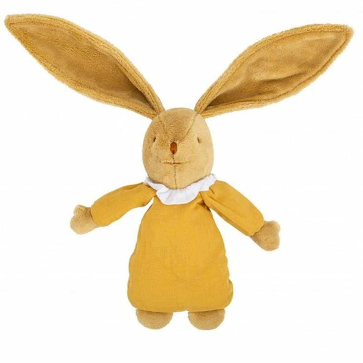 Peluche musicale lapin nid d'ange curry, TROUSSELIER