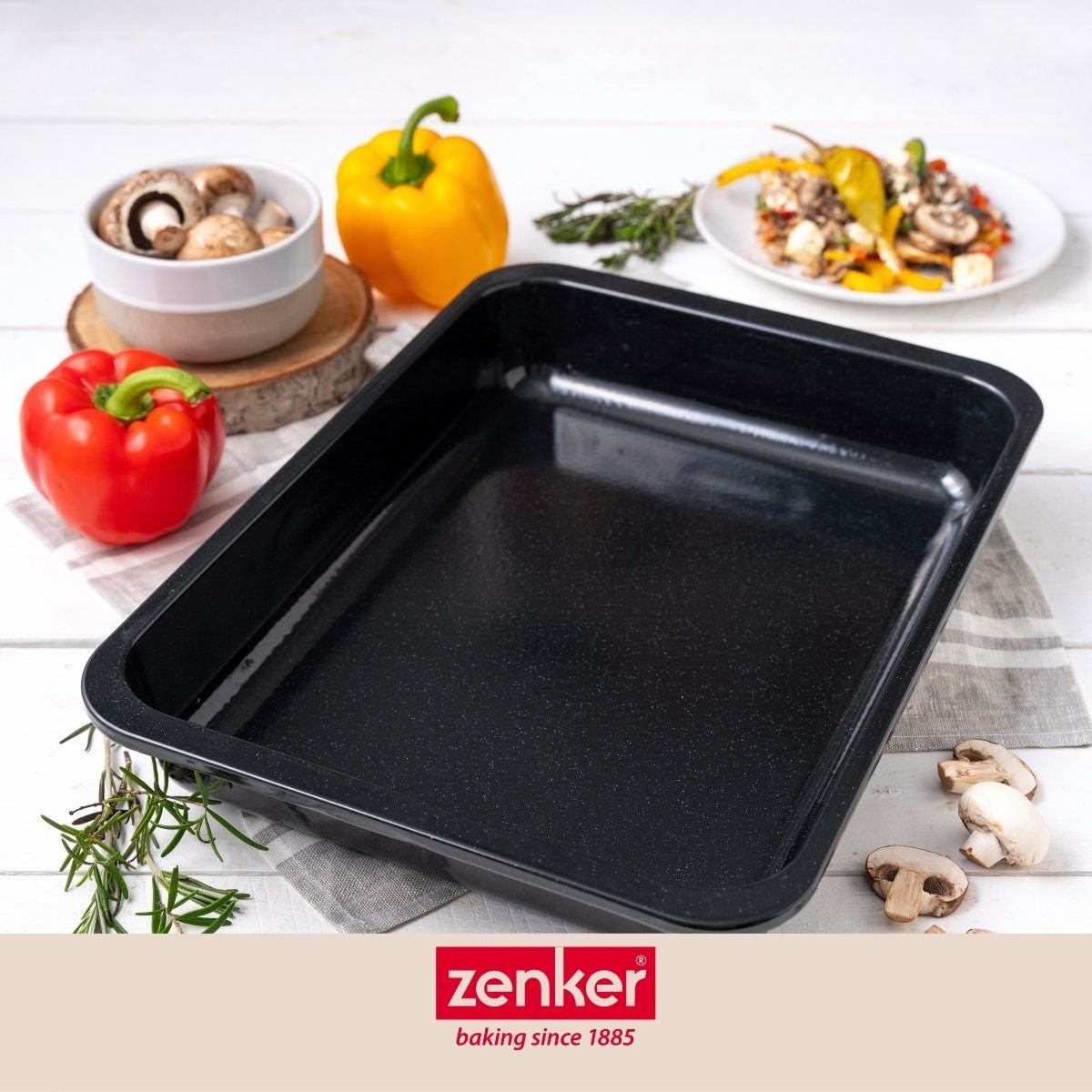 Plat à four XXL rectangle SPECIAL COOKING noir, ZENKER