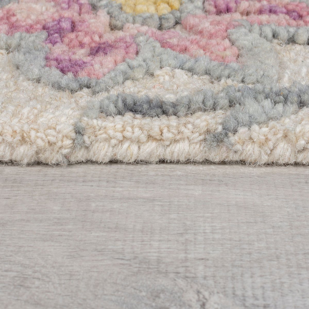 Tapis floral en laine TANIA multicolore, FLAIR RUGS