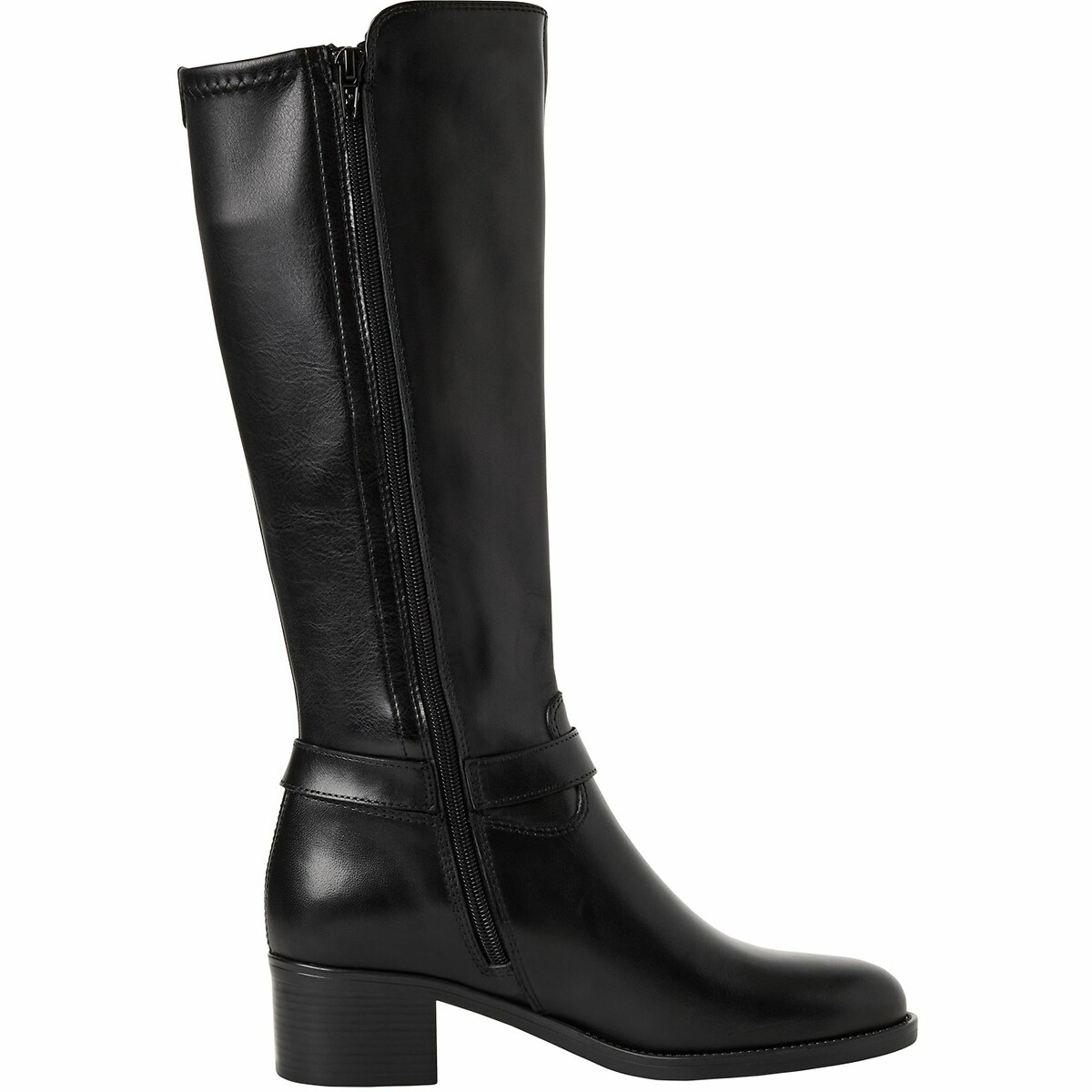 Bottes à petit talon noir, TAMARIS
