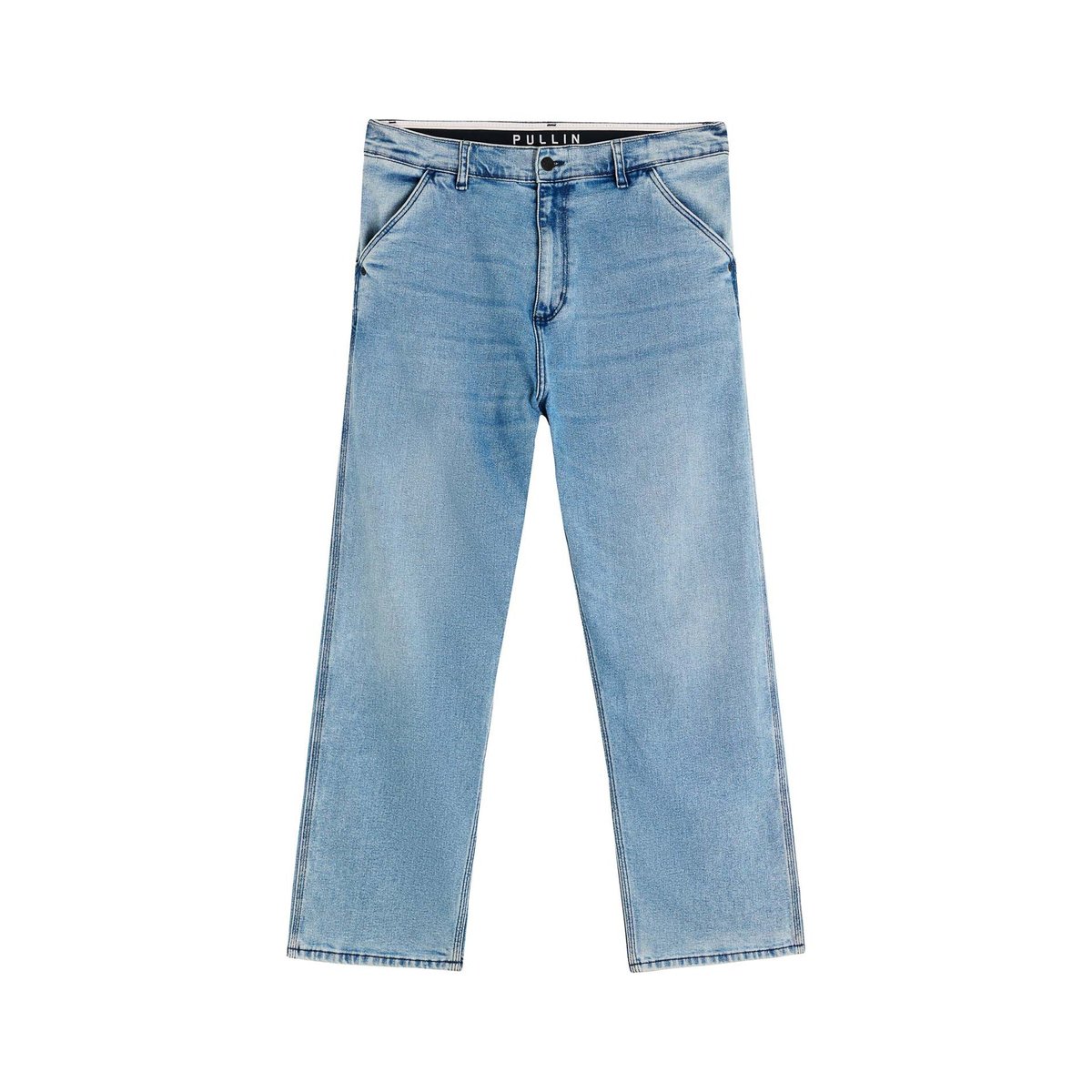 PANTALON BAGGY LIGHT bleu, PULLIN