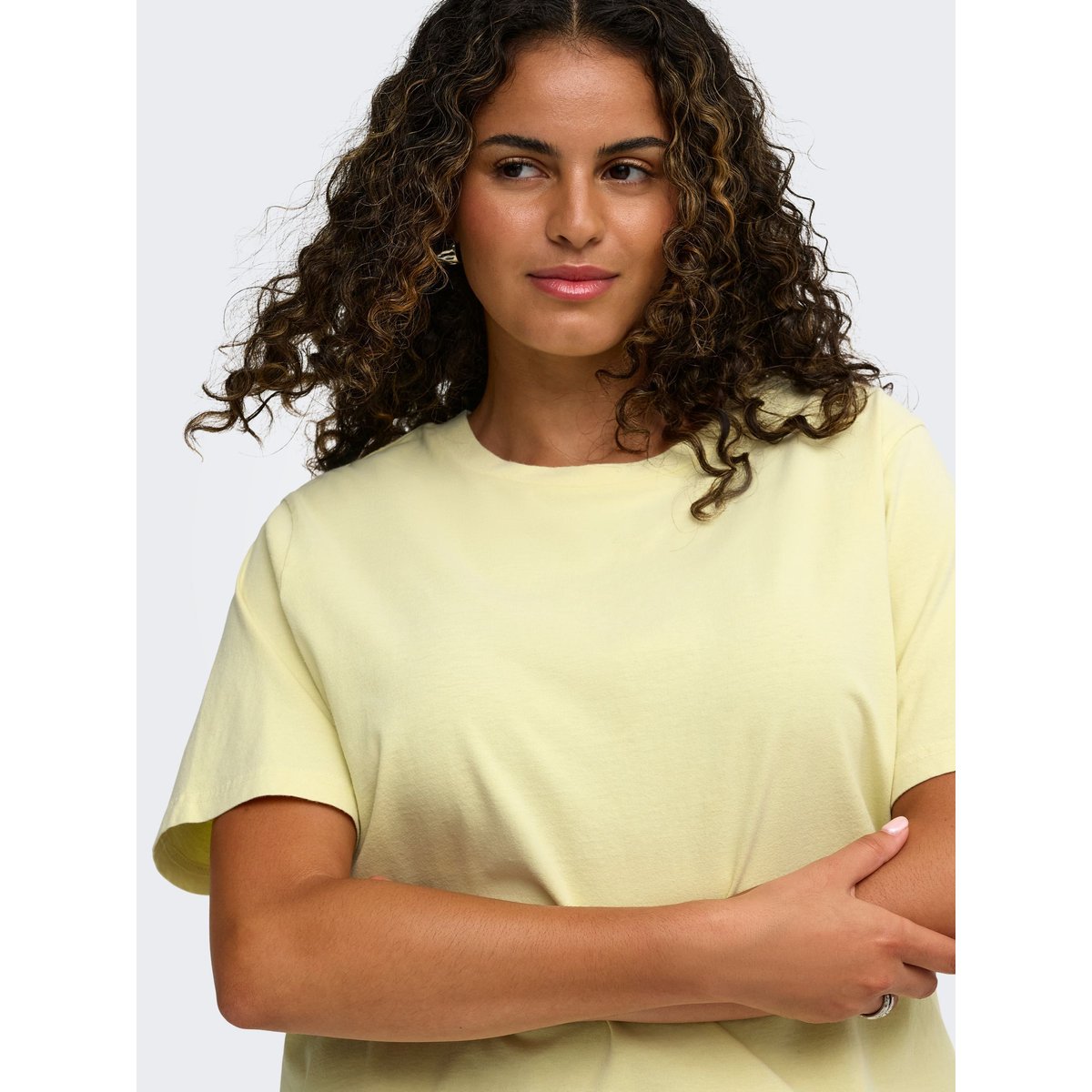 Top jaune - sunlight 1, ONLY CARMAKOMA