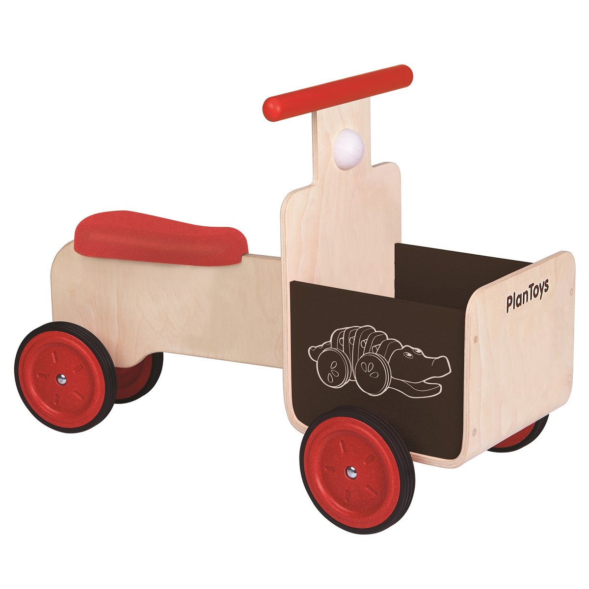 Triporteur rouge, PLAN TOYS