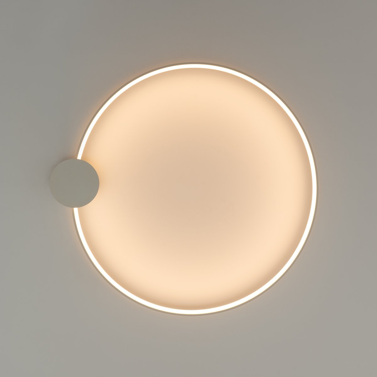 Plafonnier Aluminium Beige LED 1 Rio beige, EDEN