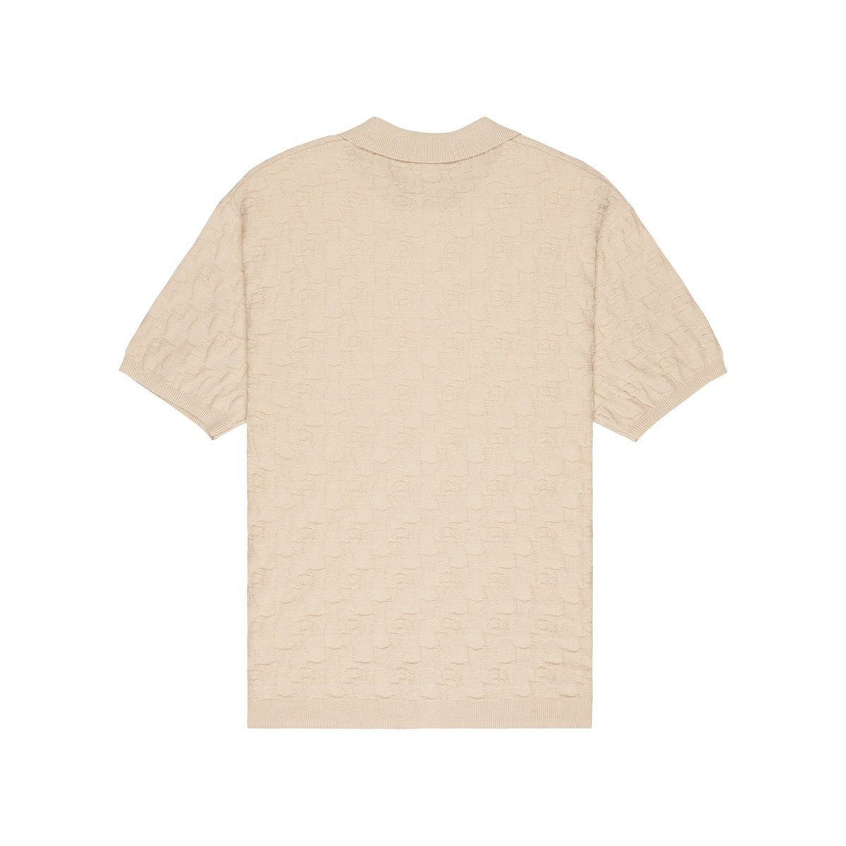 Polo SIGHT TEXTURED beige oat milk, ELEMENT