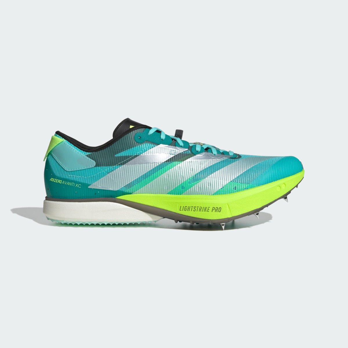 Chaussure Adizero Avanti Xc Chaussure Adizero Avanti Xc flash aqua / zero metalic / lucid lemon, adidas Performance