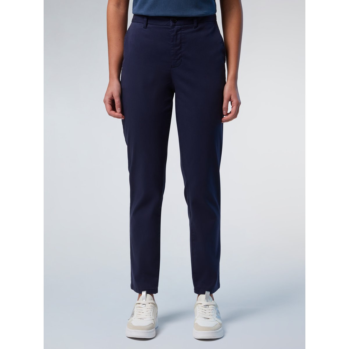 Pantalon chino coupe slim bleu marine, NORTH SAILS