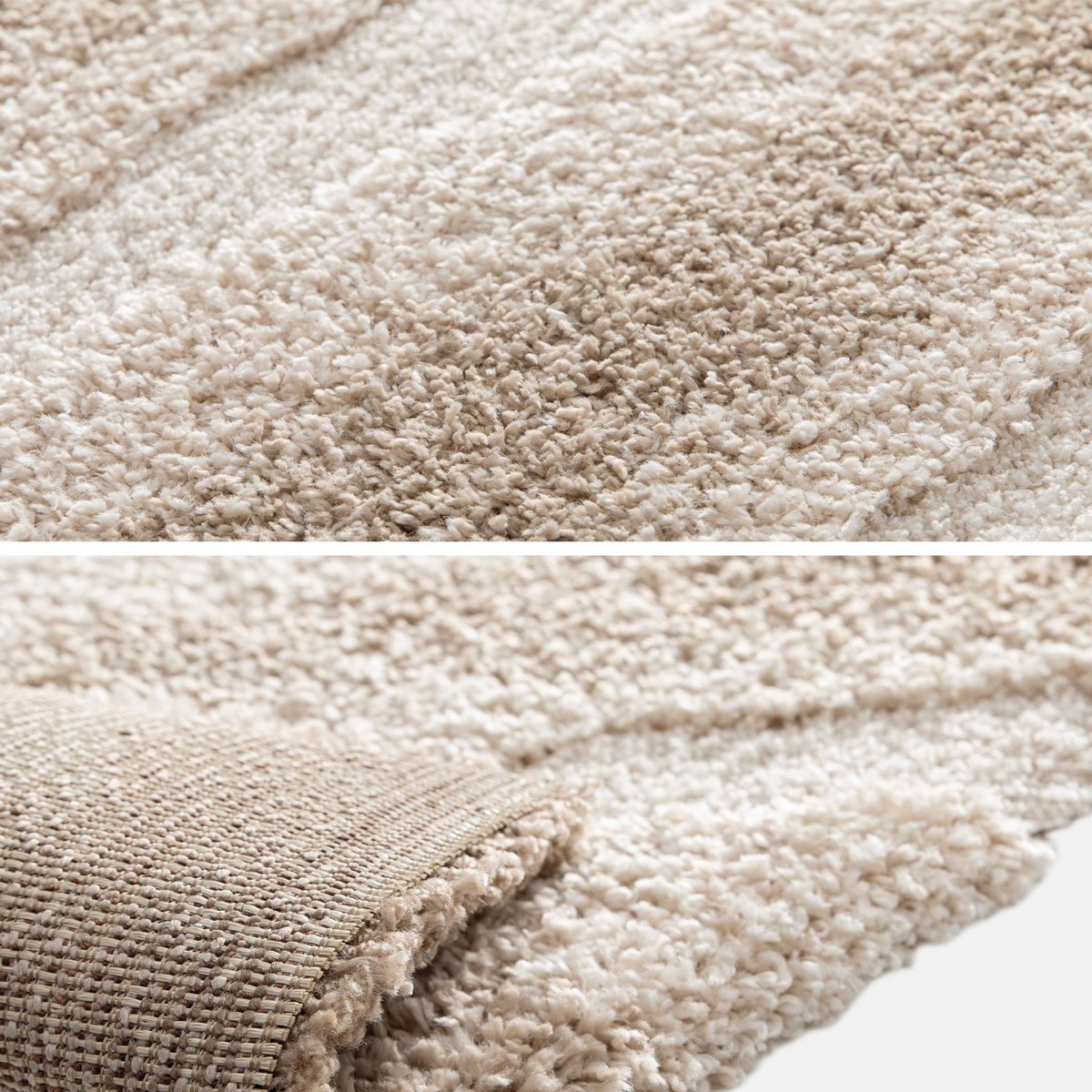 Tapis intérieur rectangulaire contemporain LOU beige, SWEEEK