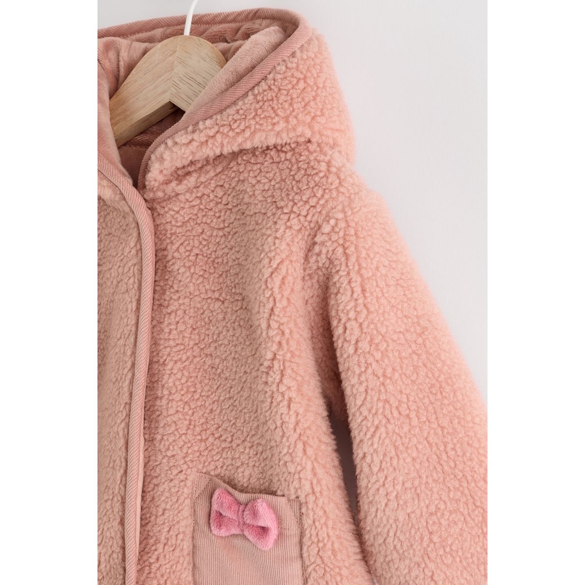 Veste en imitation bébé rose, NEXT