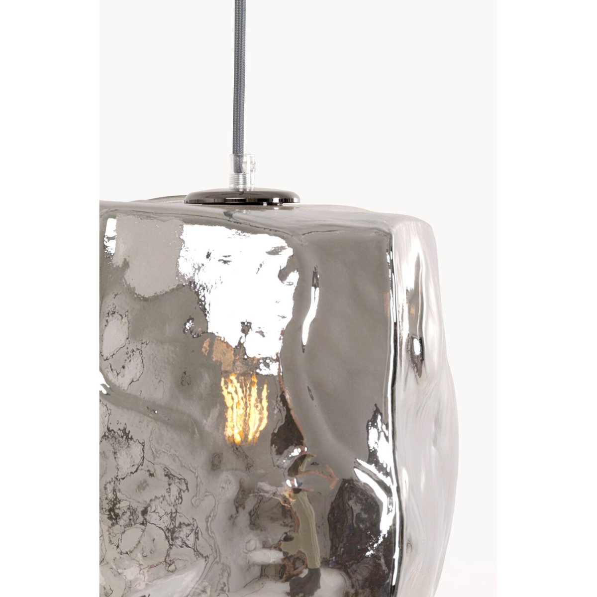 Suspension en verre, AURA gris, KARE DESIGN