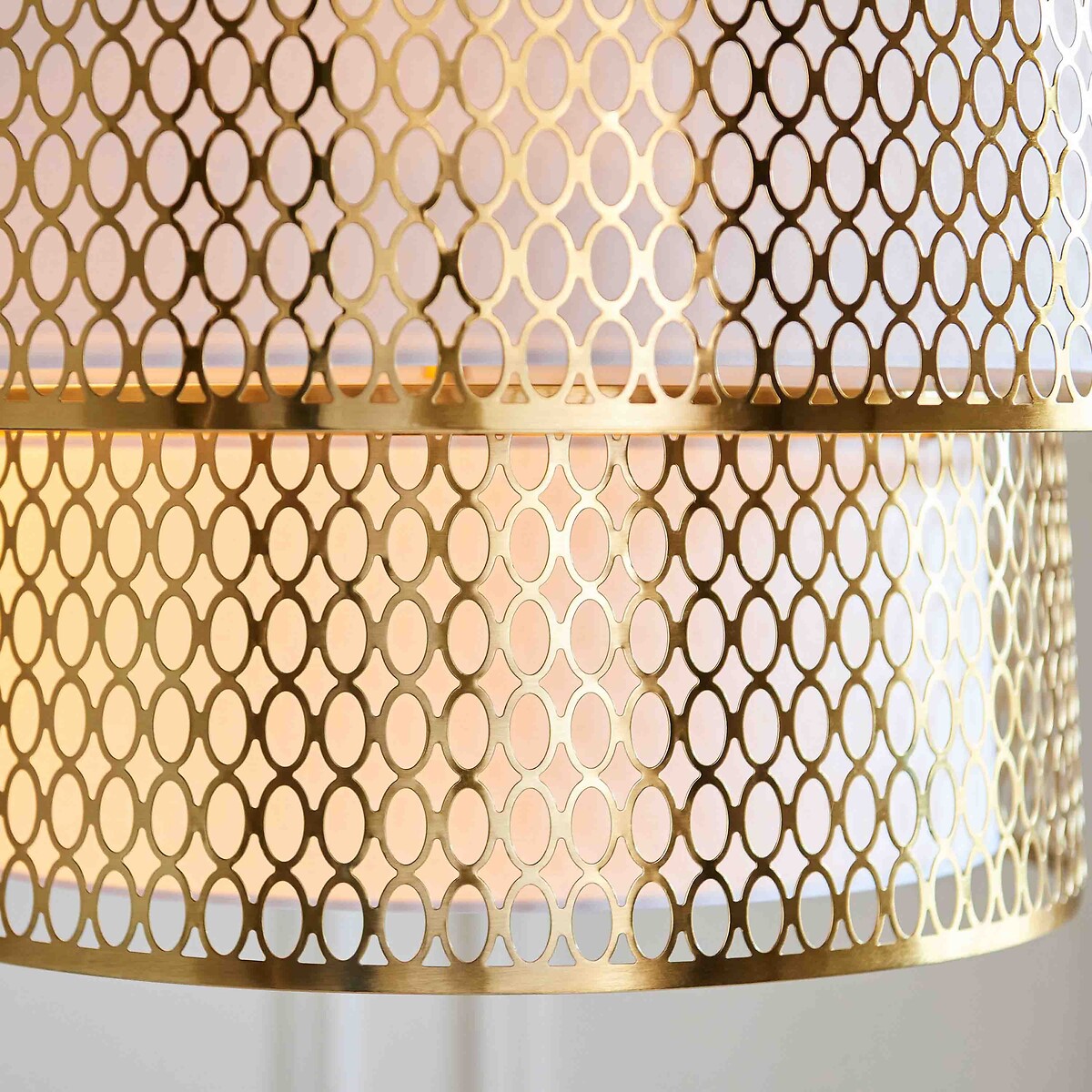 Corda 6-Light Metal Pendant Light gold-coloured, ÉDITÉ