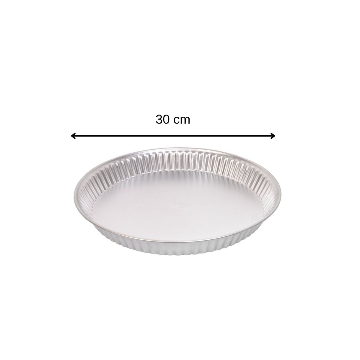 Lot de 2 moules à gâteaux 30/30 cm en fer CLASSICS gris, DR OETKER