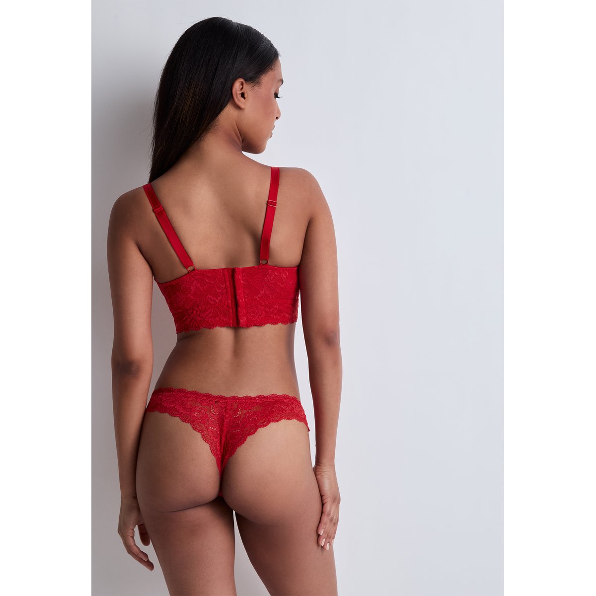 Tanga Rosessence rouge, AUBADE