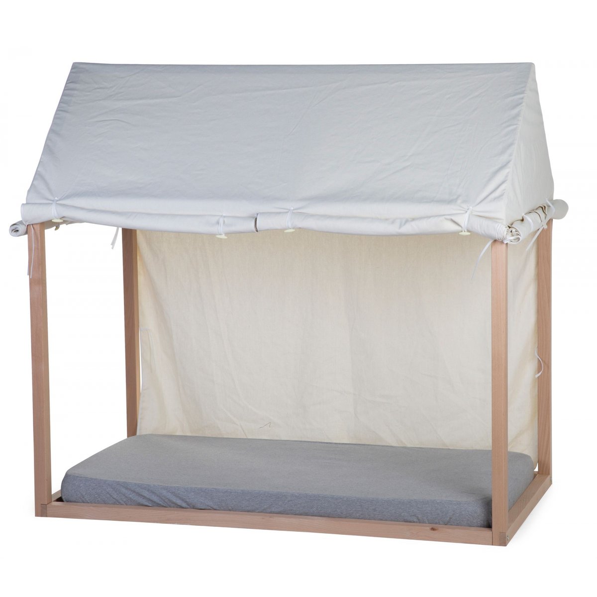 Toile pour lit cabane 70x140 cm blanc, CHILDHOME