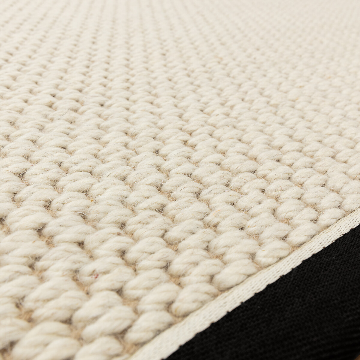 Korra Double Loop Rug charcoal, ÉDITÉ