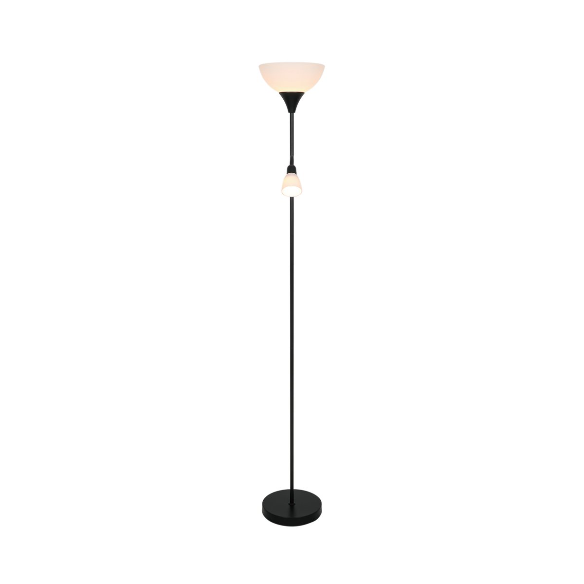 Lampadaire Irrégulier et Pratique en Métal, LAURIA blanc, NORDLUX