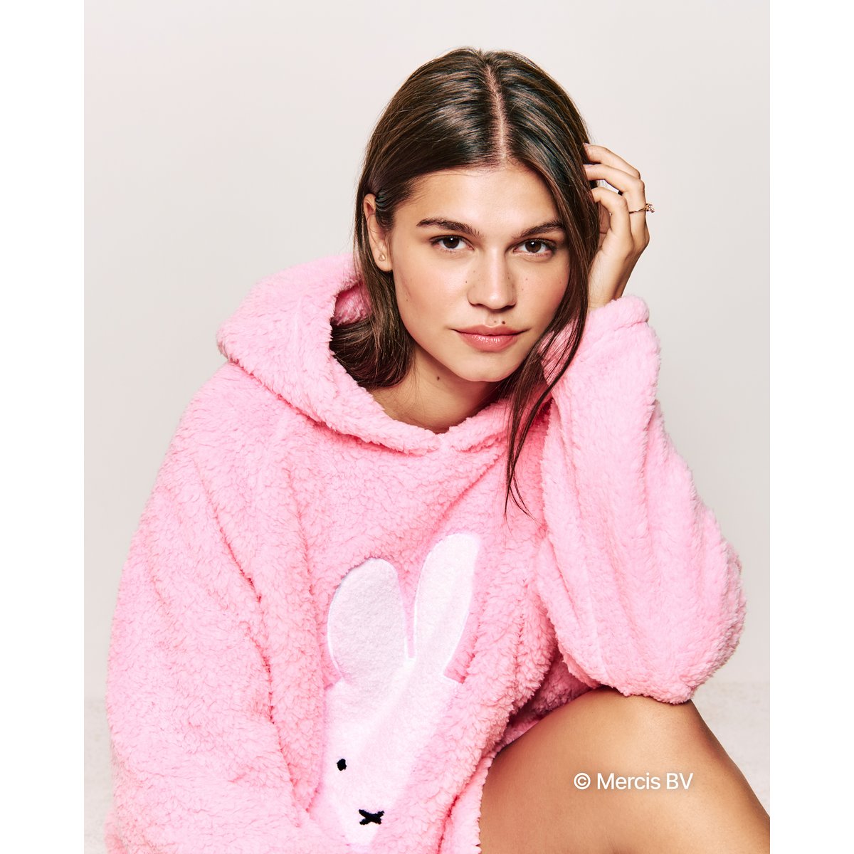 Sweat plaid Miffy MULTIMIFFIZ rose, UNDIZ