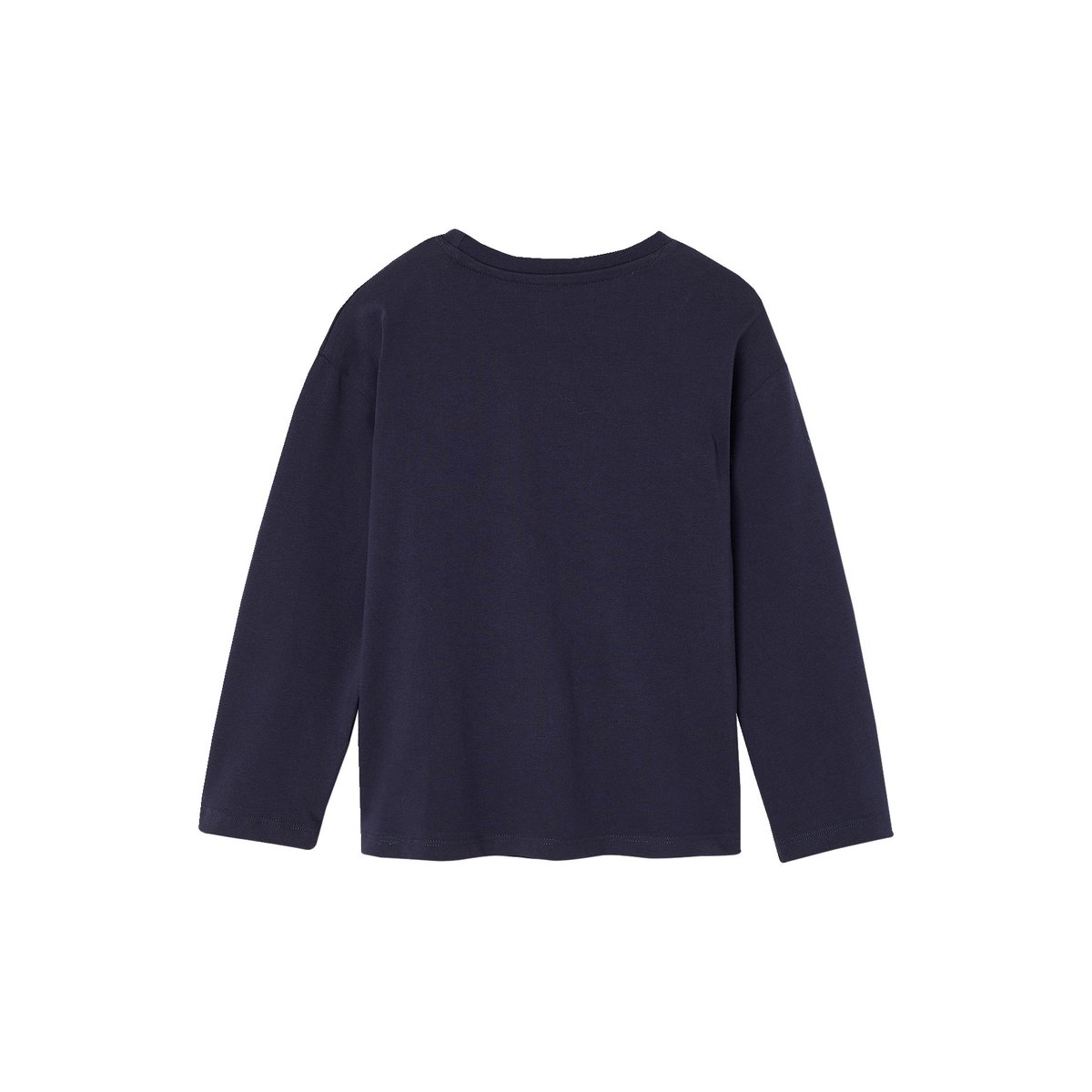T-shirt manches longues marine, VERTBAUDET