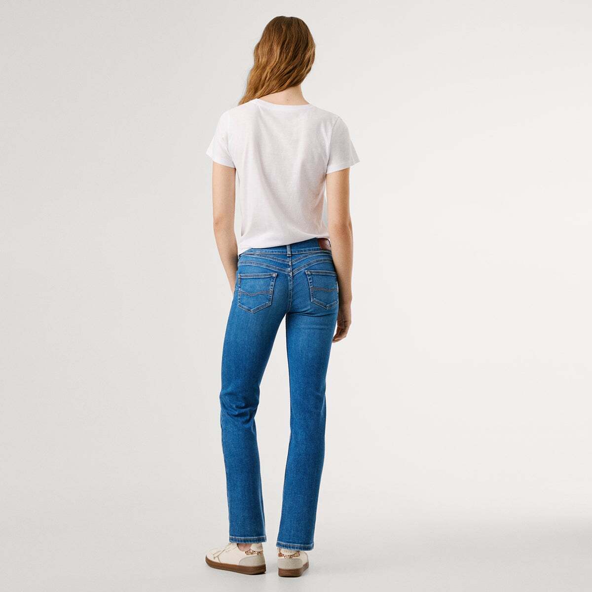 Jean Coupe Slim, Taille Moyenne - Gen faded azure powerflex, PEPE JEANS