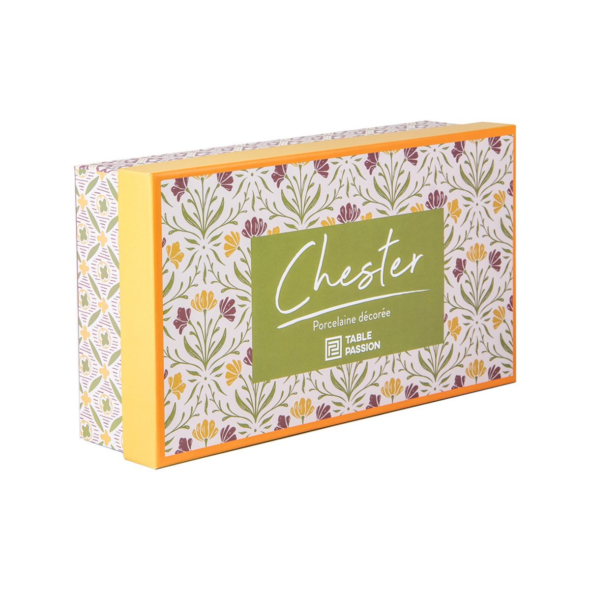 Coffret de 6 tasses Chester 23 cl - CHESTER multicolore, TABLE PASSION
