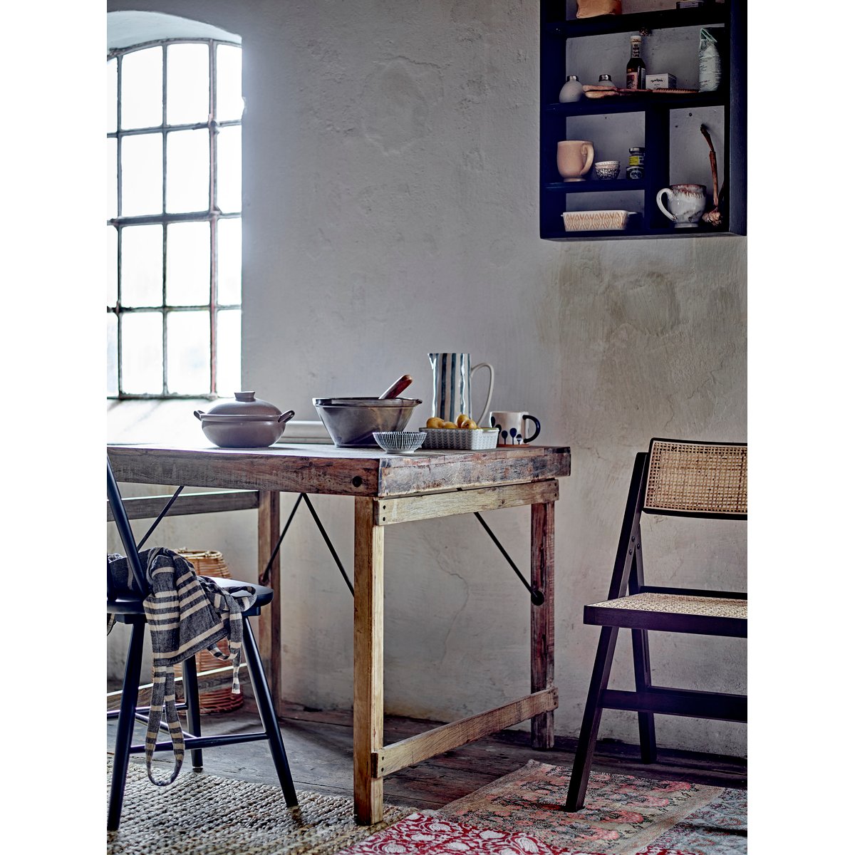 Chaise en bois Loupe bois fonce, BLOOMINGVILLE
