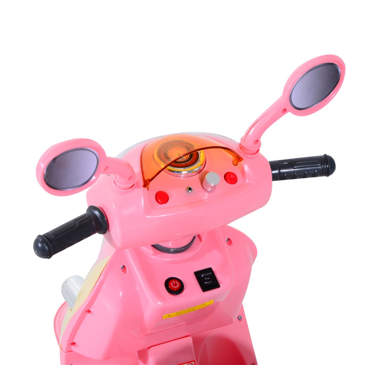 Scooter électrique enfant rose, HOMCOM