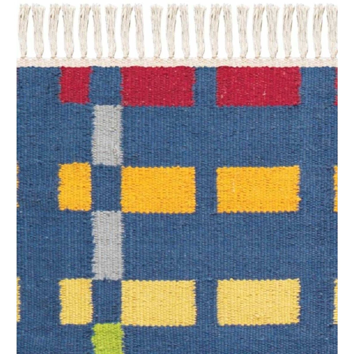 Tapis rectangulaire en laine fait main multicolore, ARTE ESPINA