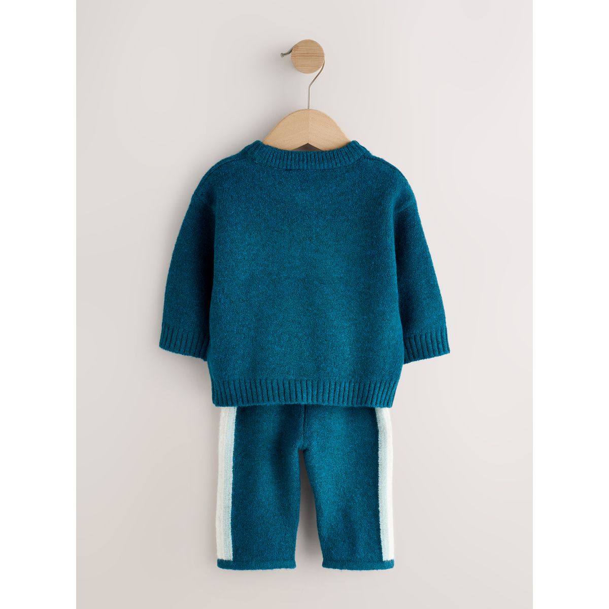 Pull en maille et pantalon de jogging bleu turquoise tokyo, NEXT