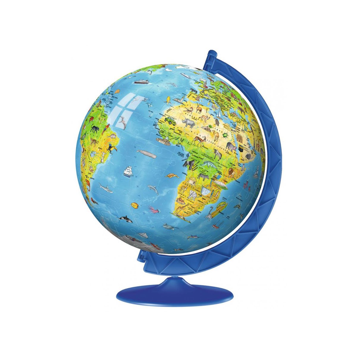 Puzzle 3D Globe 180 p couleur unique, RAVENSBURGER