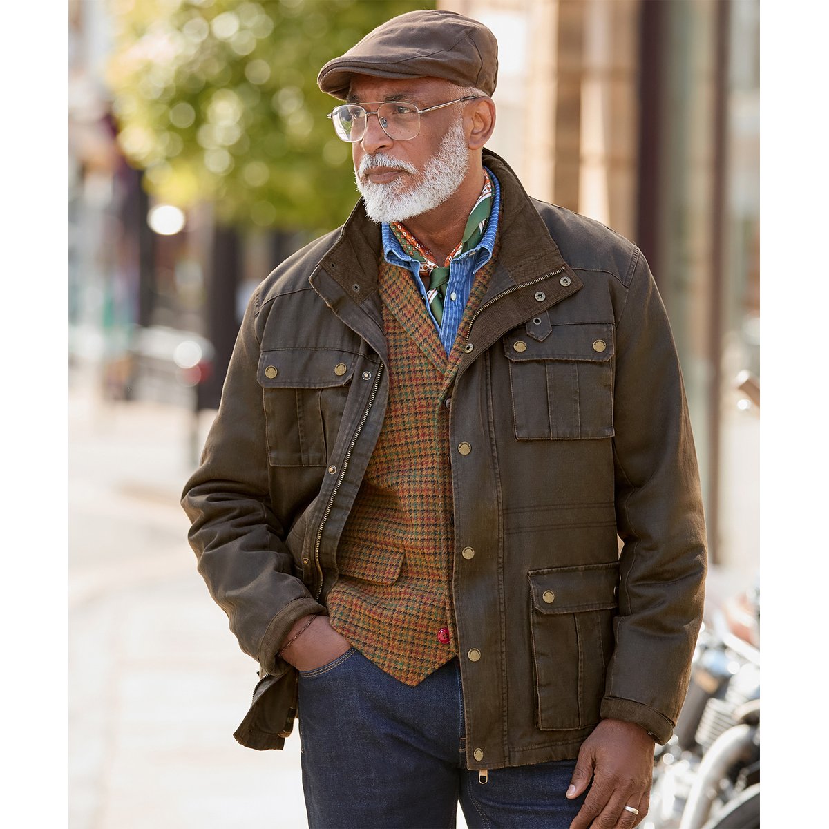 Superbe Veste Cirée marron, JOE BROWNS