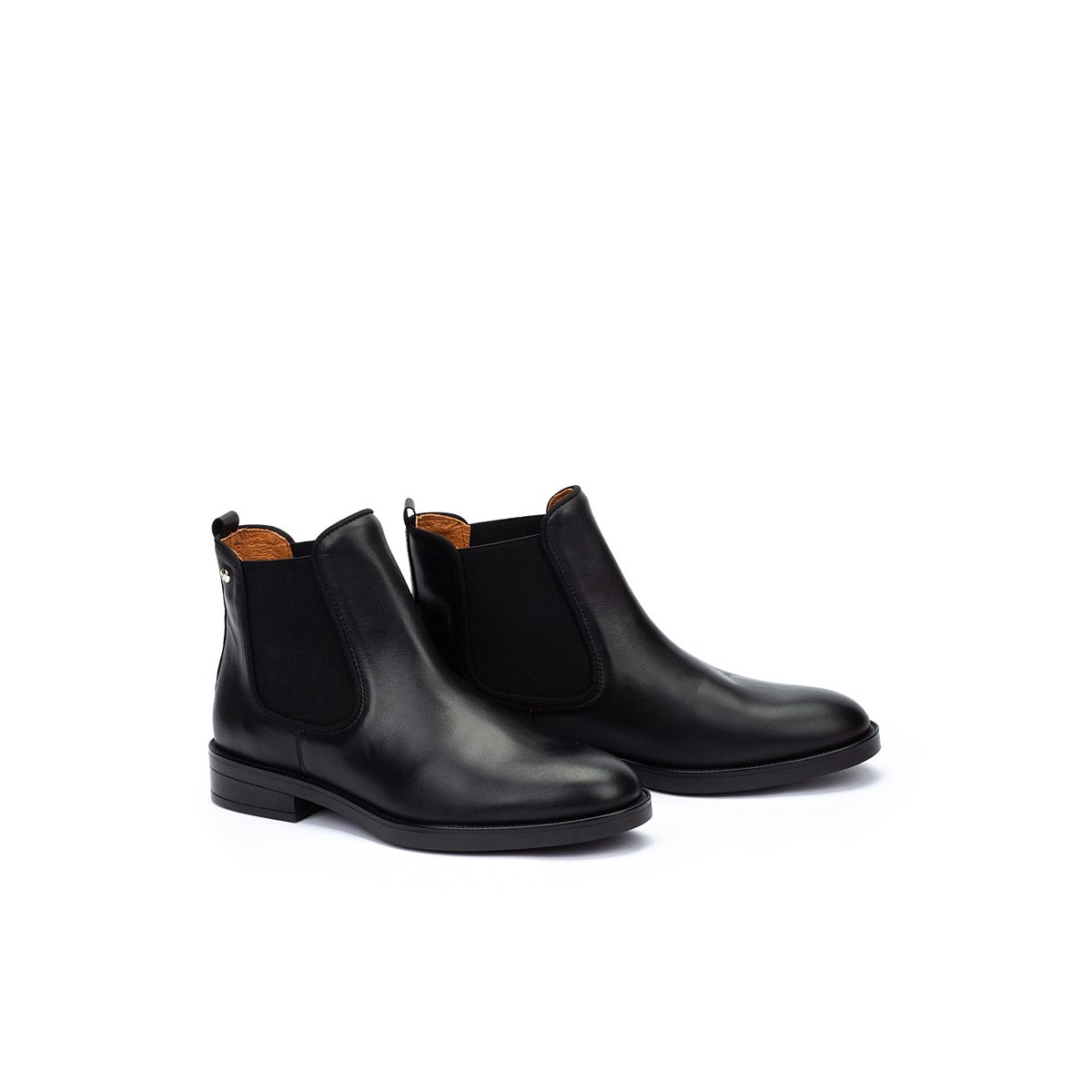 Bottines plates cuir Puertollano black, PIKOLINOS