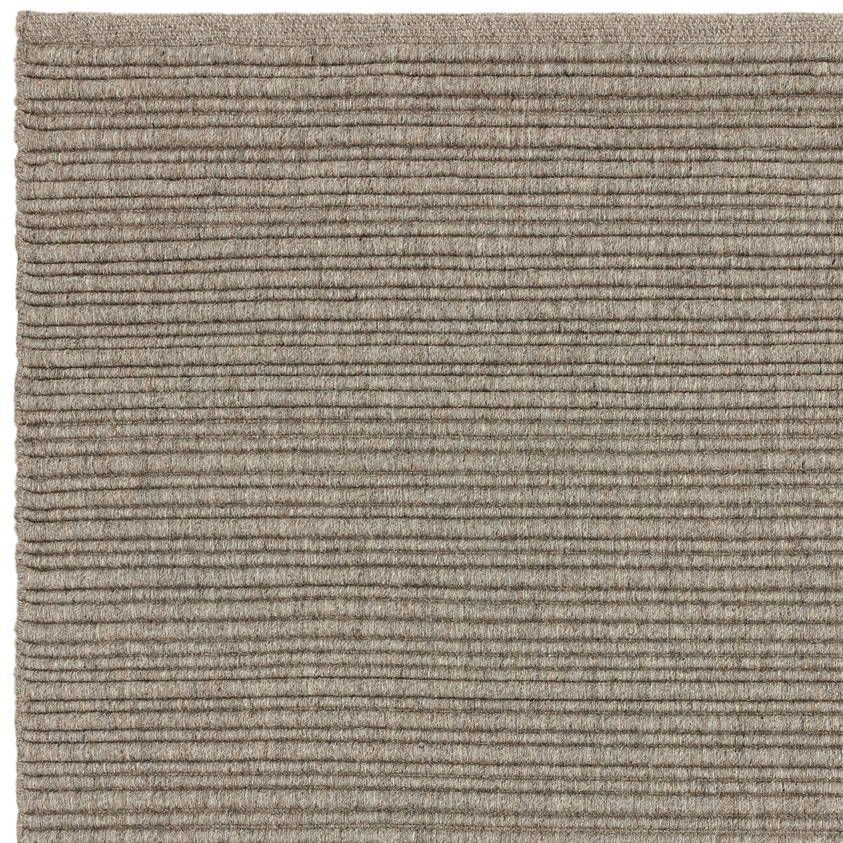 Ravine Ribbed Wool Rug grey, SO'HOME