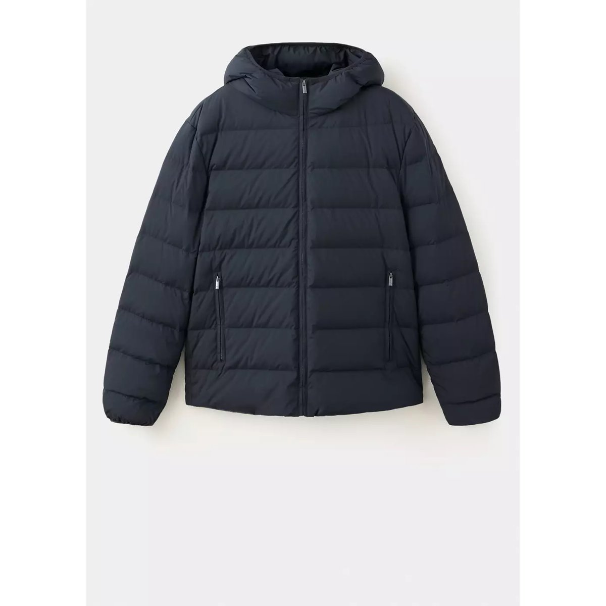 Veste matelassée hydrofuge bleu nuit, MANGO MAN