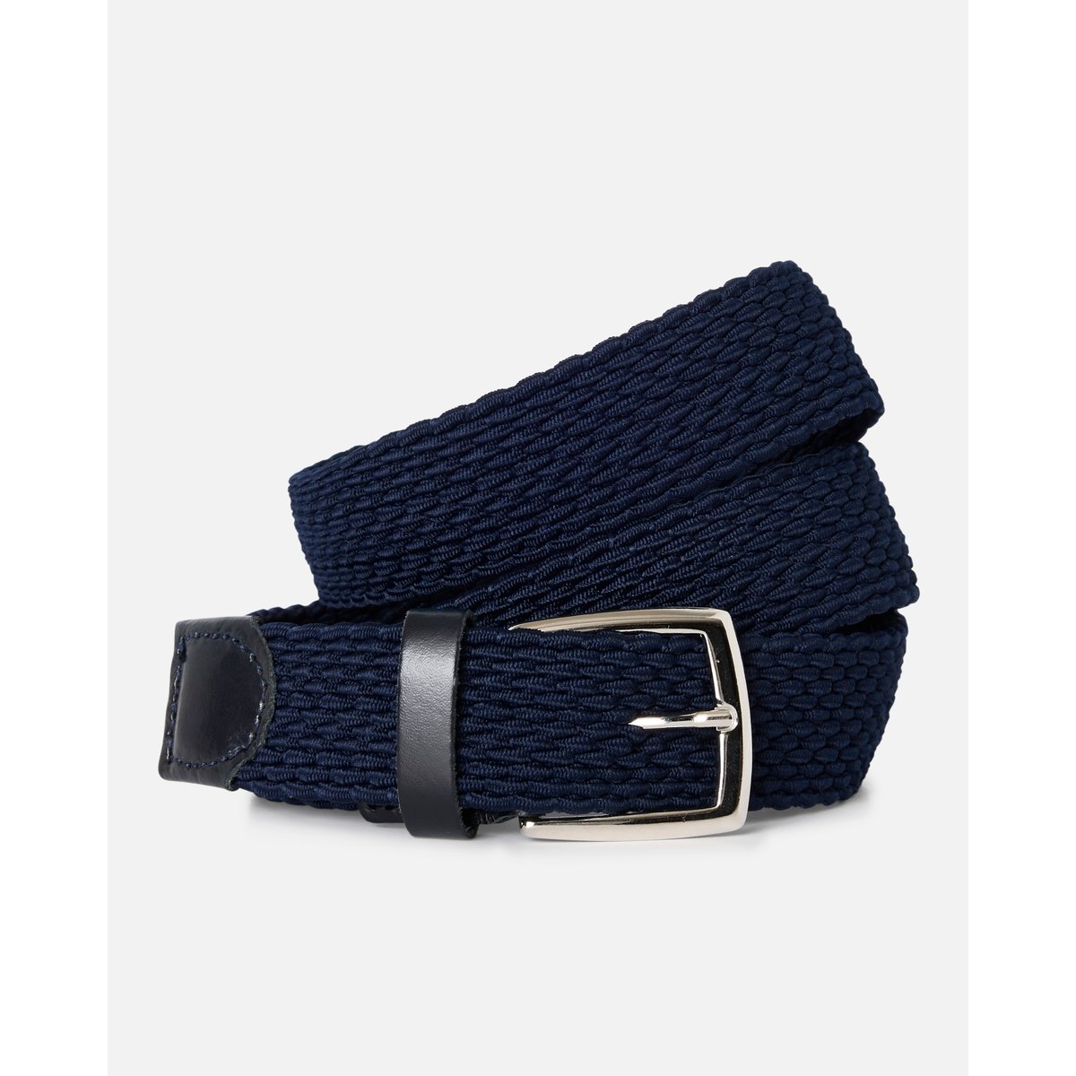 Ceinture tressée bleu bleu marine, DAMART