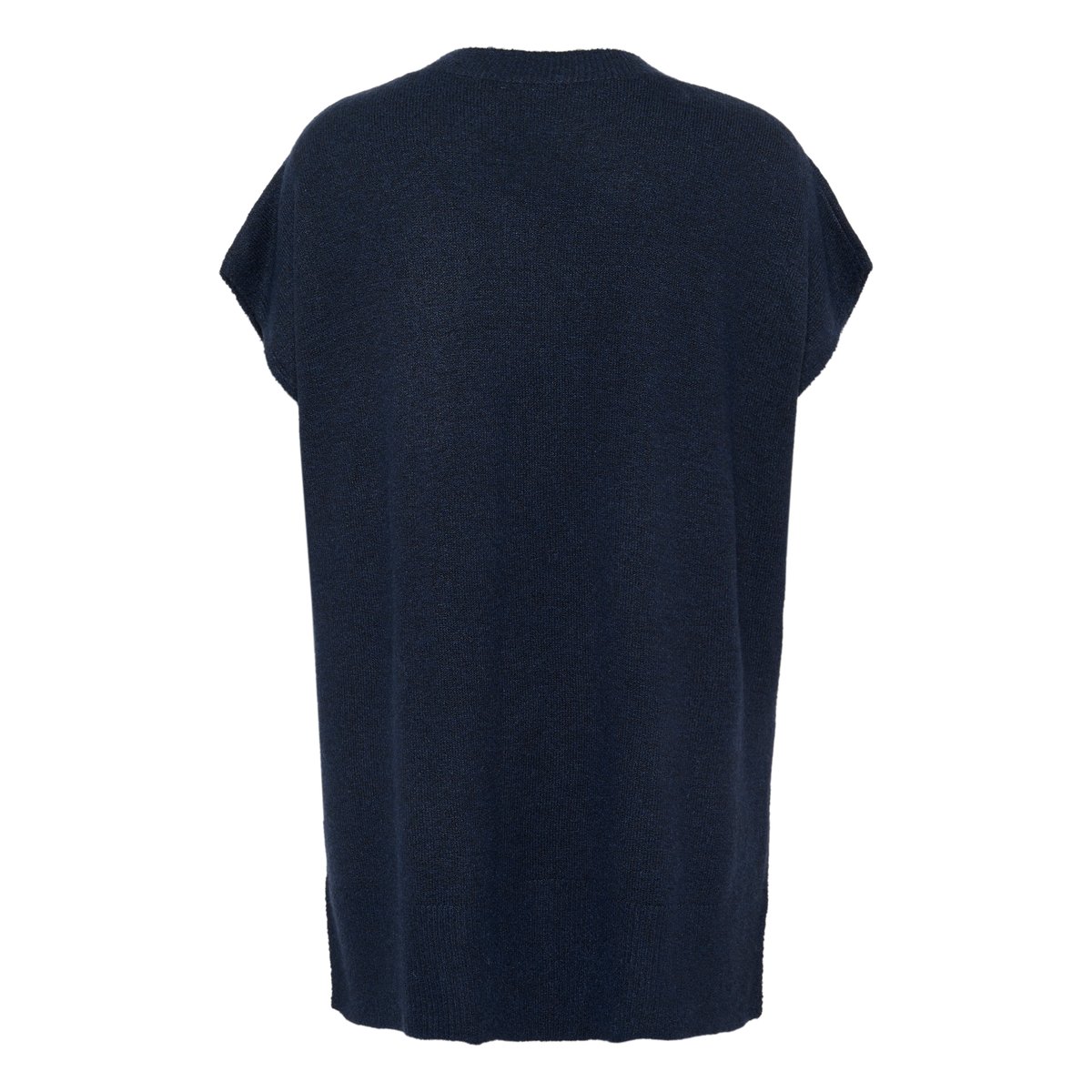 Poncho bleu midnight marine, KAFFE CURVE