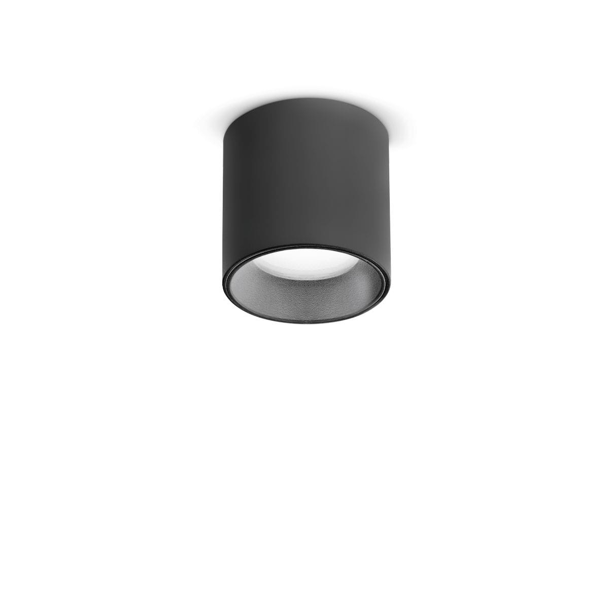 Plafonnier    lumière chaude  NITRO noir, IDEAL LUX