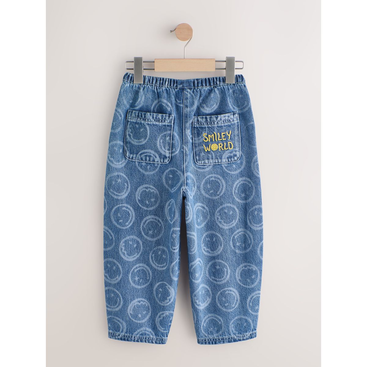 Jean bouffant smileyworld® bleu moyen, NEXT