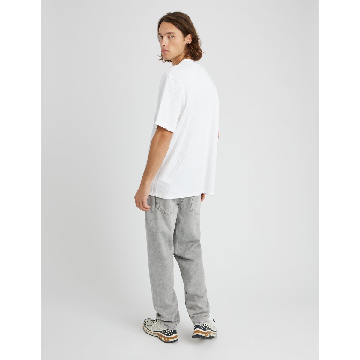 Jean relaxed gris gris clair, BZB