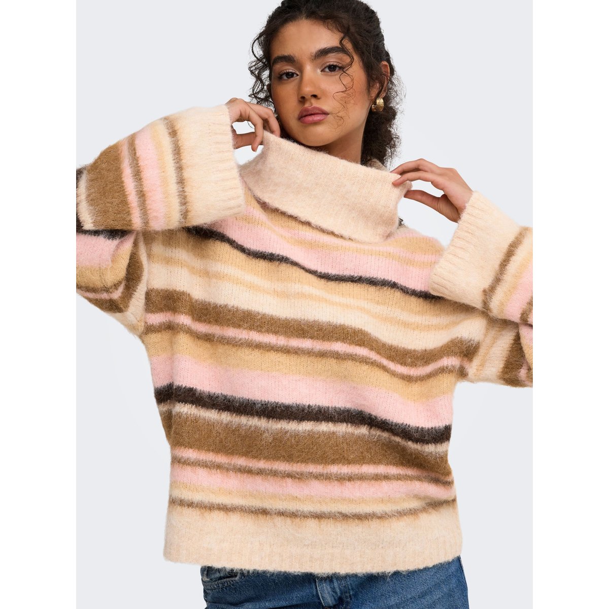 Pull En Maille birch, ONLY