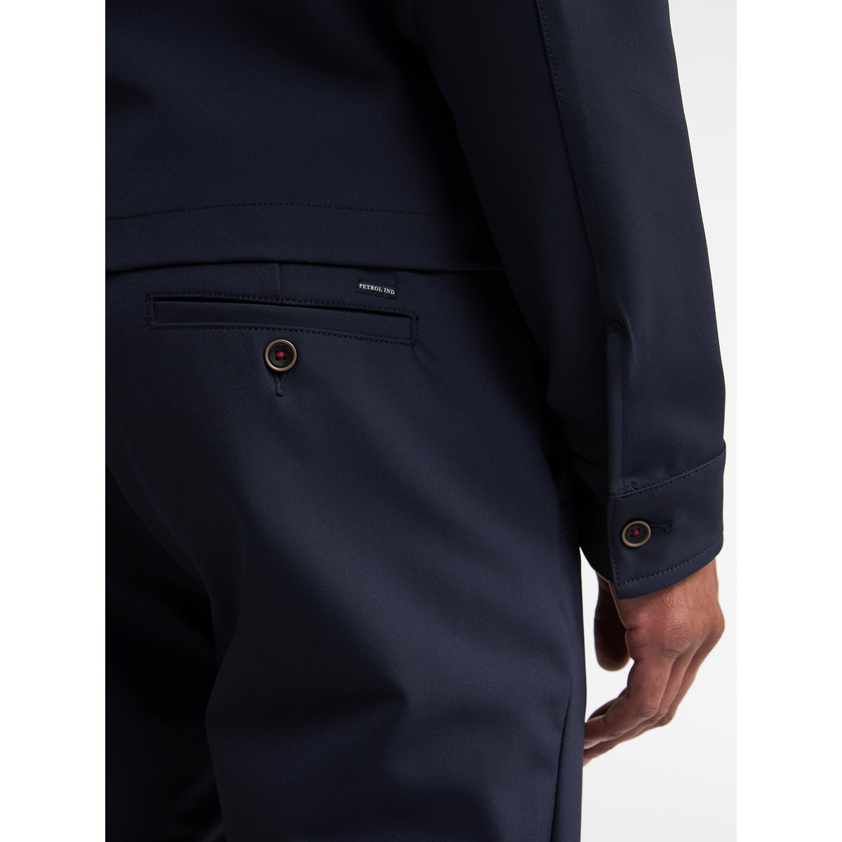 Chino slim stretch parker bleu royal navy, PETROL INDUSTRIES