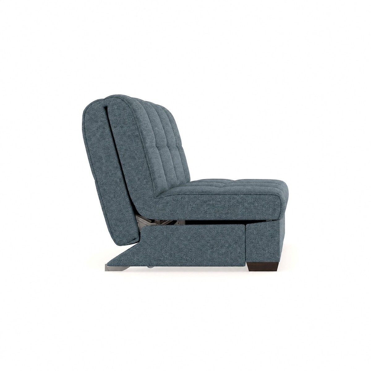 Harlow Chenille Double Sofabed with Foam Mattress petrol blue, ÉDITÉ