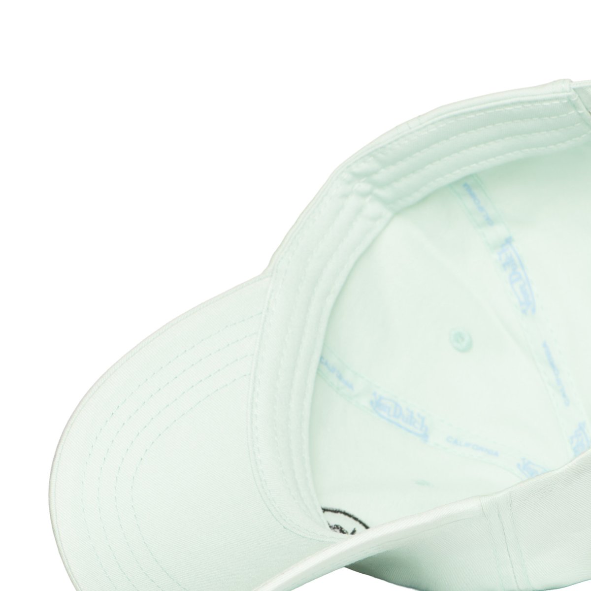 Casquette Dad Cap Log vert pâle/noir/bleu ciel, VON DUTCH