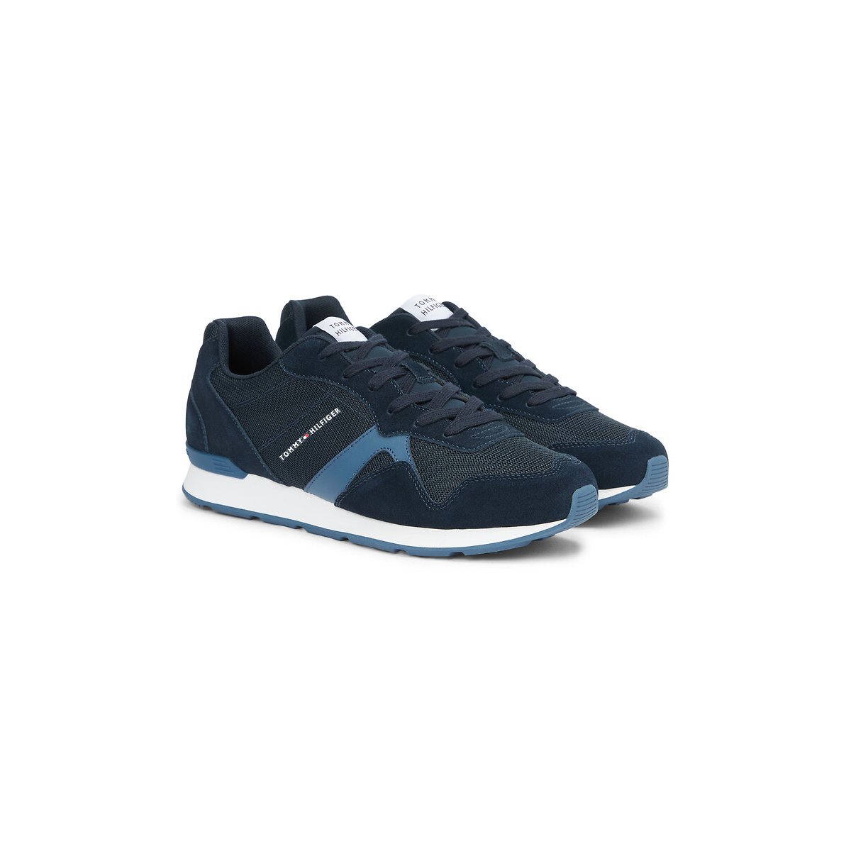 Baskets runner Icon Mix bleu marine, TOMMY HILFIGER
