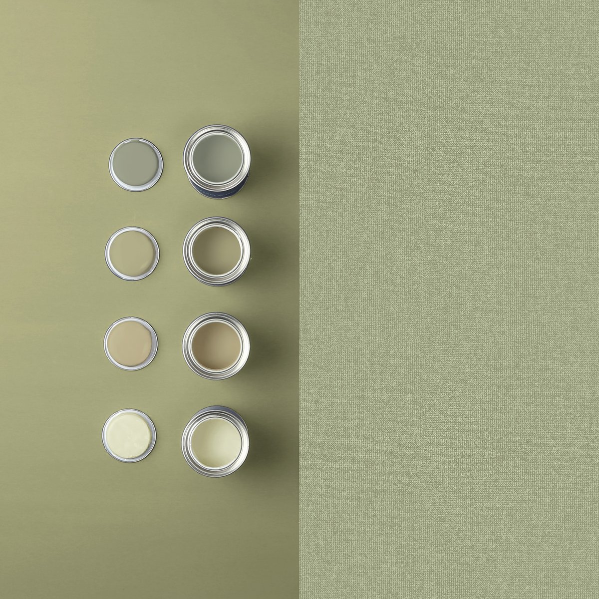 Papier peint Country Home Calma vert sauge, GRAHAM ET BROWN