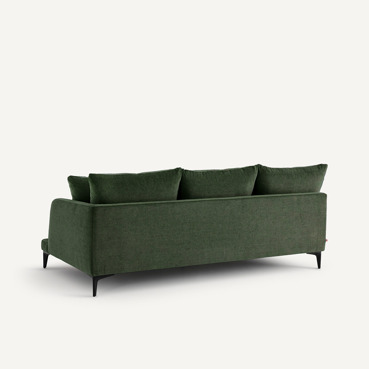 Demi-canapé 3 places en polyester mélangé, MODERNISTE vert forêt, EMMANUEL GALLINA X AM.PM
